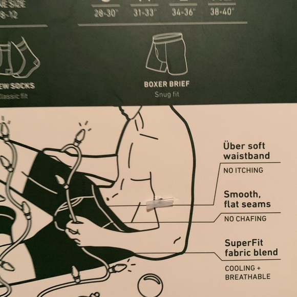 Crew socks +boxer briefs - Picture 3 of 3